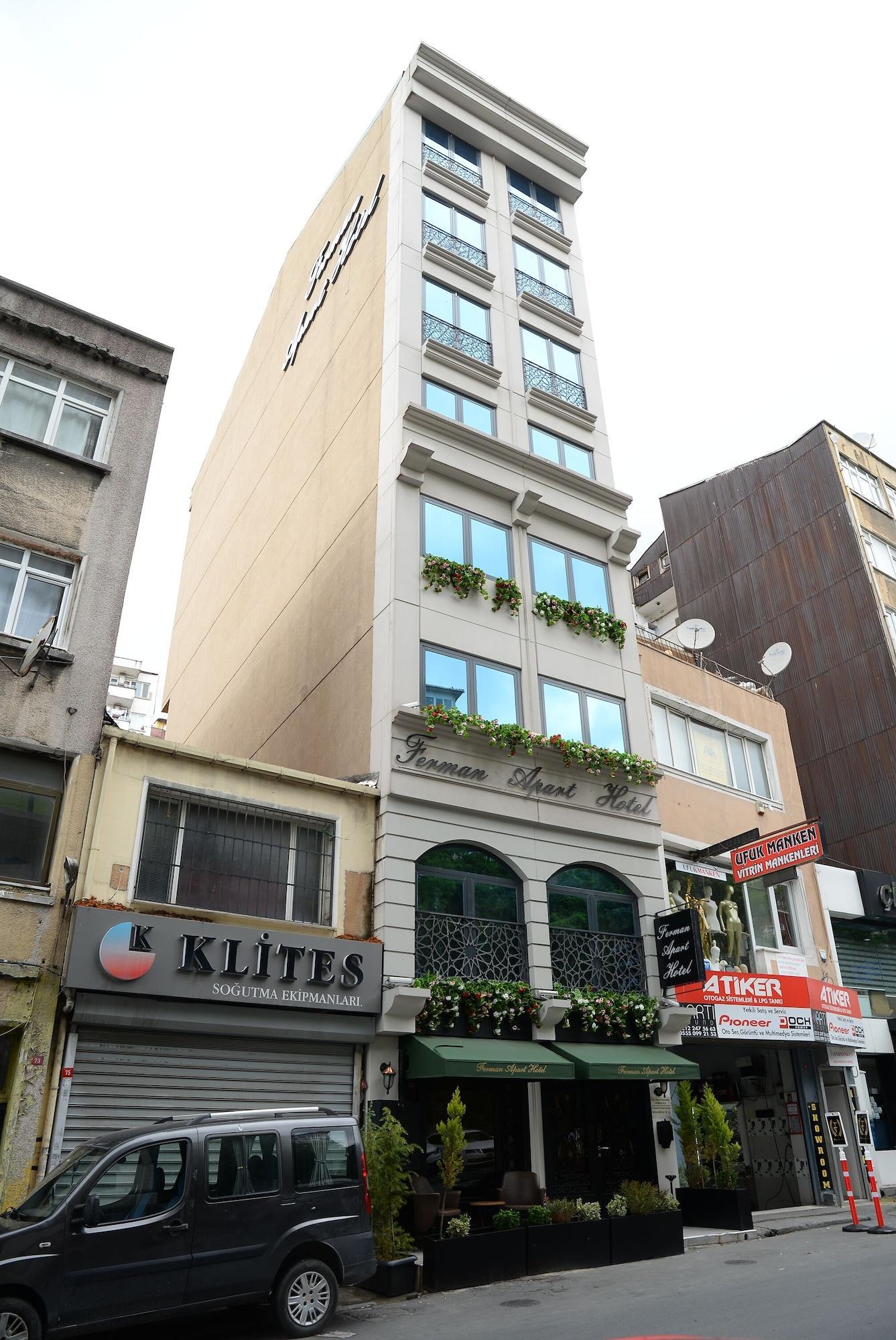 Ferman Apart Hotel Sisli Harbiye Εξωτερικό φωτογραφία