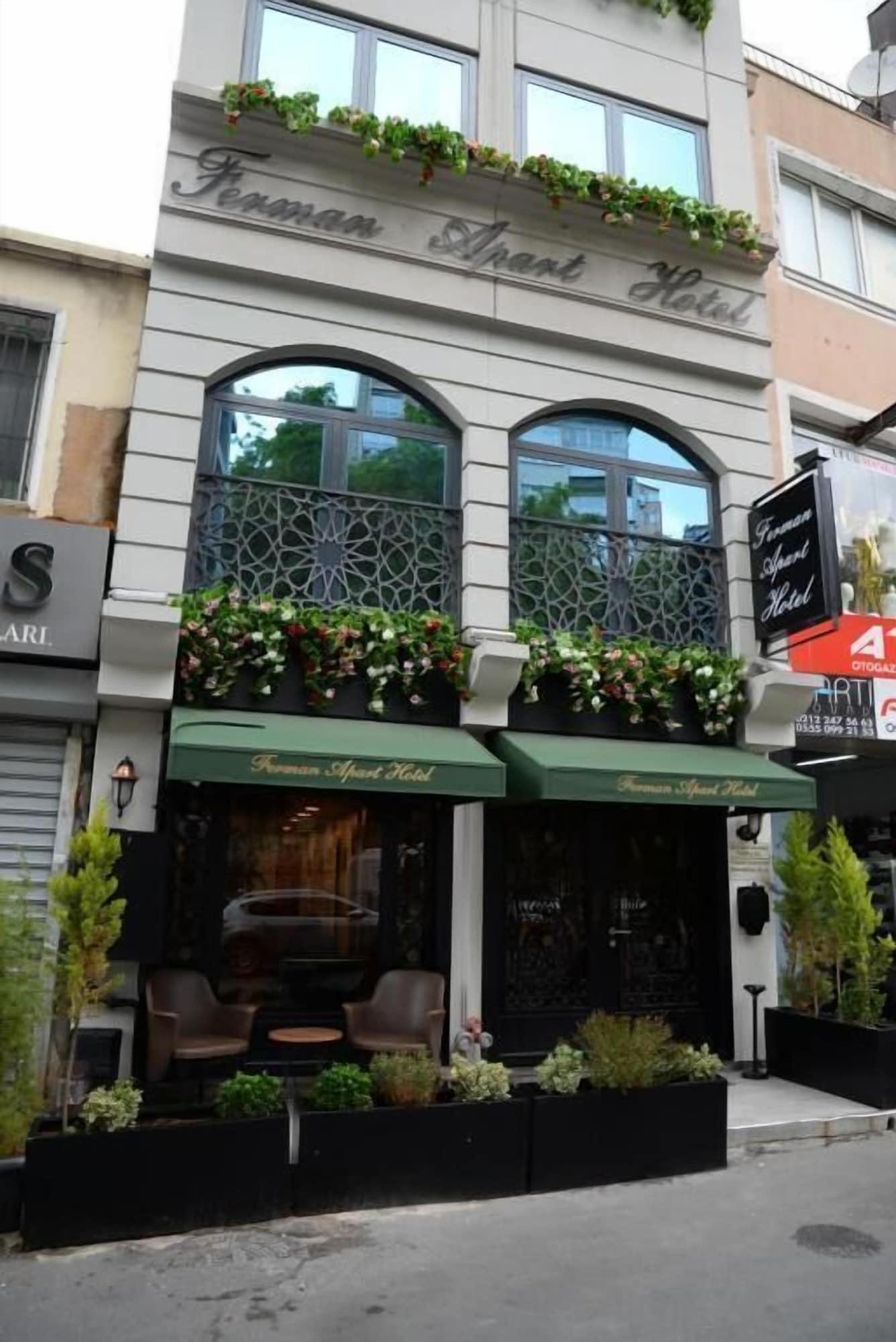 Ferman Apart Hotel Sisli Harbiye Εξωτερικό φωτογραφία